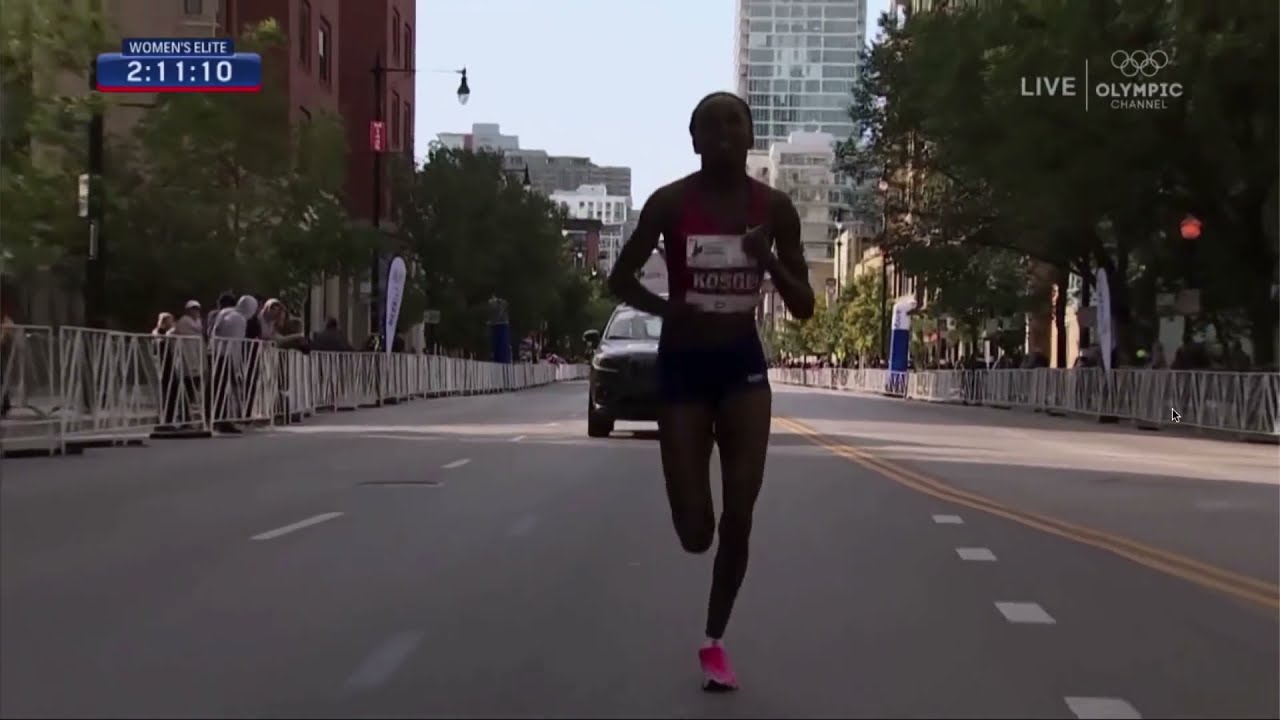 W Marathon – Brigid Kosgei (Kenya) - 2:14:04 - Chicago (USA) - 2019 - World Record