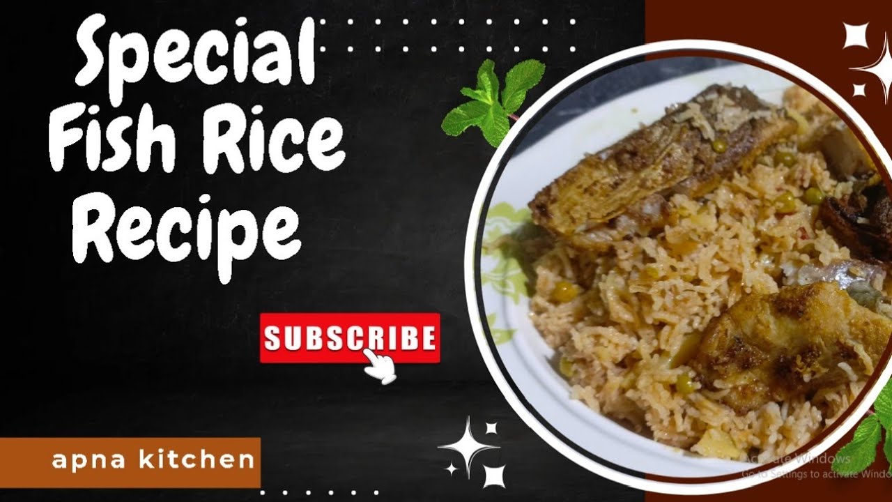 Spicy Fish Rice Recipe || Yummy Fish & Veggies Rice Recipe || Homemade Fish Veggies Rice 