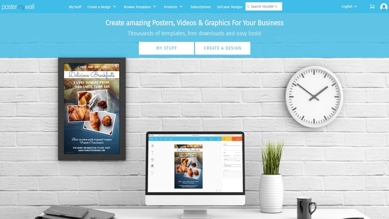 Create a PosterMyWall Sign in less than 5 minutes! YouTube