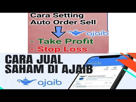 Cara Setting Auto Order Sell di Ajaib ||  Jual Saham di Ajaib