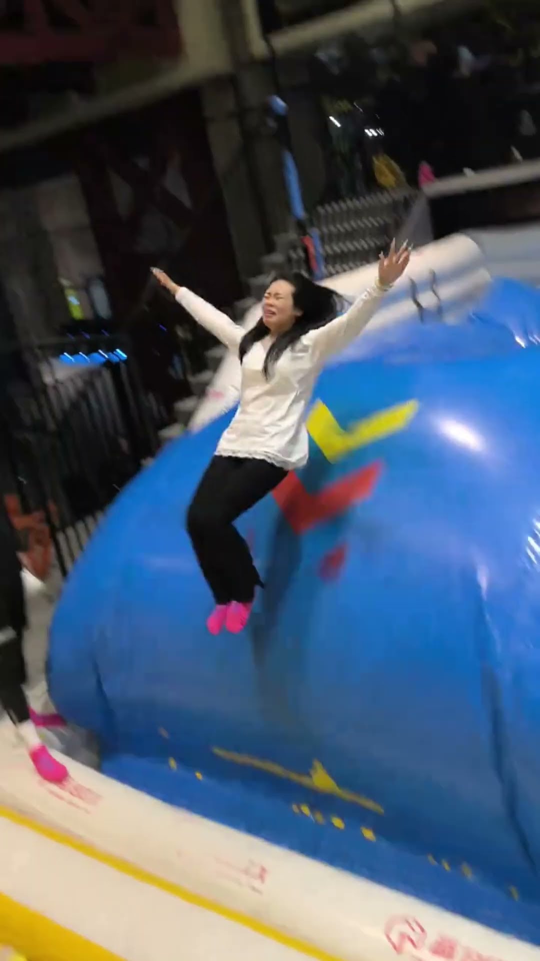 This Trampoline Is So Fun! Why Didn't We Just Start Jumping Around Like This When We Were Kids