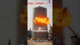 1 Spark = BOOM 💥 Why Oil Tanks Explode (Engineering Explained) | CIVIL Share | #mistakes #refinery