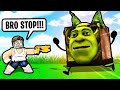 I FOUND THE INSANE SHREK FLOPPA in Roblox