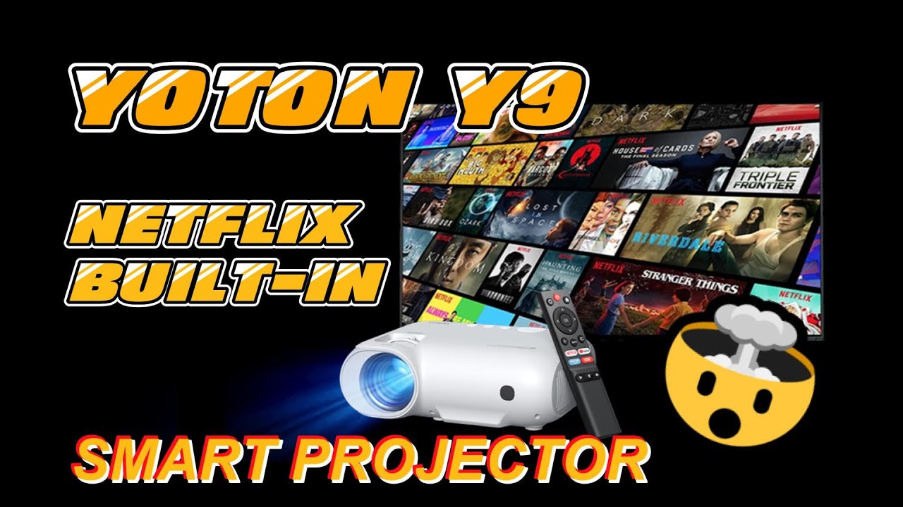 Y9 Smart Projector with Netflix Built-in] What platform does the Y9 Smart  Projector have? 