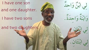 Gateway to Arabic Dialogues with Dr Imran, Lesson 8: Do you have children? هَلْ لَك أَطْفَال؟