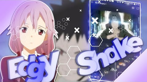 How To Make Cool Shake Edgy Anime Tutorial In Alight Motion