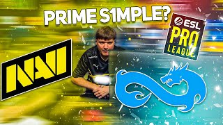 S1mple New Haircut? New NaVi vs Eternal Fire - ESL Pro League Season 18 | CSGO