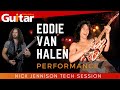 Eddie van halen tech session  performance  nick jennison