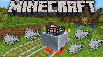 Minecraft 1.5 Snapshot: Spawner Minecarts, Lighting Fixes, Bugs Squashed, Calm Pigs, & More! 13w06a