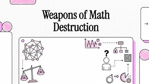 Weapons of Math Destruction — Mini Explainer (How Algorithms Quietly Reinforce Inequality)