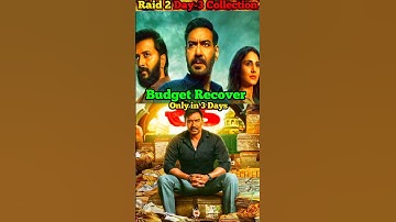 😎Raid 2 Box Office Collection Day 3 #shortsfeed #trending #bollywood