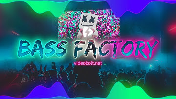 Bass Factory |Create Music Videos Online|Videobolt.net Audio Spectrum maker-No After Effects needed