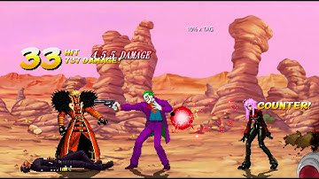 Dangerous Wasteland! Elke & Code-002 vs Team Super Gotenks [IKEMEN GO/Mugen]