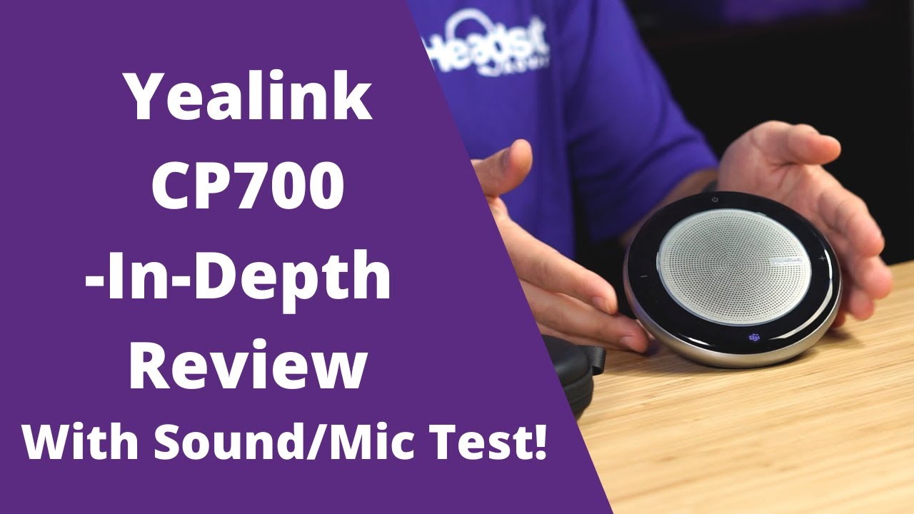 Yealink CP700 -In-Depth Review With Sound and Mic Test! - YouTube