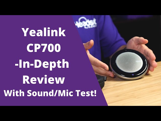 Yealink CP700 -In-Depth Review With Sound and Mic Test! - YouTube