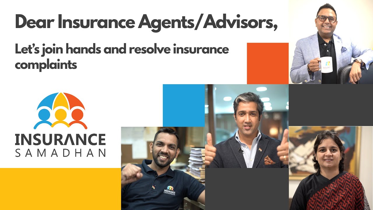Dear Insurance Agents/Advisors, Let�s Resolve Insurance Dear Insurance Agents/Advisors, Let�s Resolve Insurance