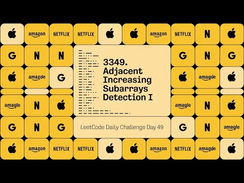 Leetcode 3349  Adjacent Increasing Subarrays deduct#codinginterview #dailychallenge #day49 #14-10-25