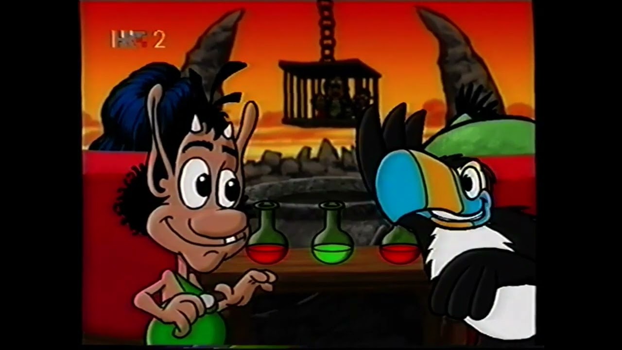 HRT 2, 7. studenog 2003. - Reklame, Hugo i najava programa