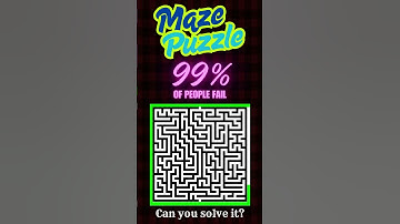 Maze Puzzle That 99%% Fail 😵 | Can YOU Beat It? #Day157
