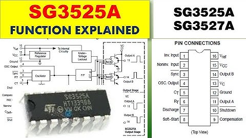 #276 SG3525A / SG1525A / SG2525A Pulse Width Modulation PWM / SMPS Controller
