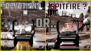 Comparing Devotion Recoil Pattern To The Broken Spitfire Recoil