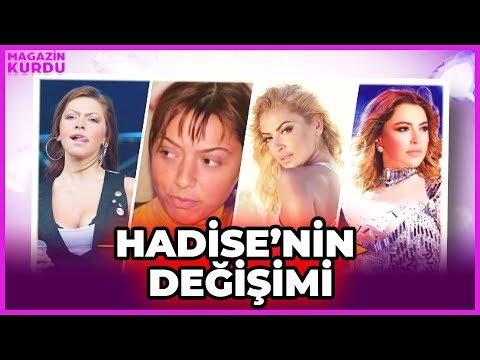 Hadise'nin Zamanla Değişen Fiziği, Kıyafetleri ve Tarzı