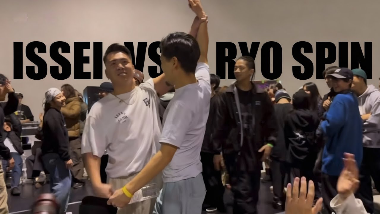【今年最後のベストバウト】ISSEI vs RYO SPIN at JAMILLZ 10th ANNIVERSARY
