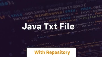 java txt file
