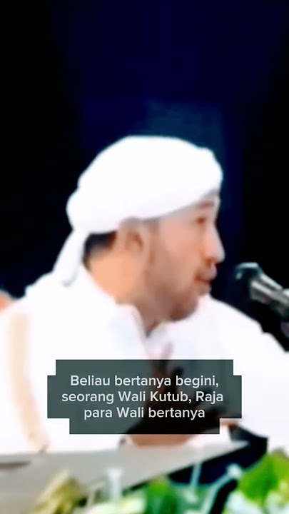 Habib Bidin : Doa Beliau Lebih Manjur Dibanding Doa 70 orang Wali, Siapakah Dia? #short #quotes