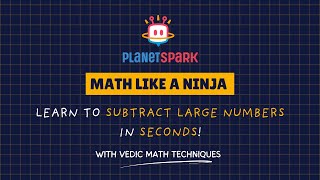 Subtract Large Numbers in Seconds! Fast Math Trick for Kids