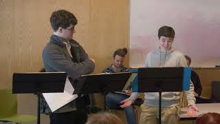 Table reading of "The Book of Norman" by Joel Karlinsky