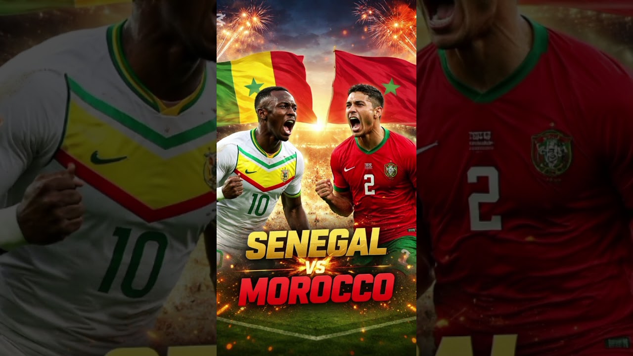 AFCON final. Senegal Vs Morocco 🎇🎇🎇who are you supporting??