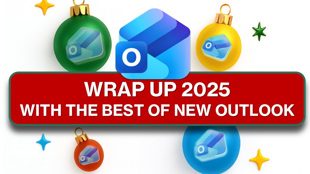 Лучшие новые функции Outlook, выпущенные в 2025 году.