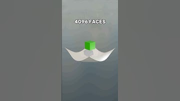 Satisfying Physics Simulation: Cloth & Cube in 4K | ASMR Relaxing Visuals