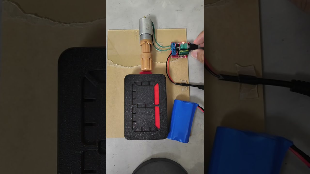Automated 7 Segment Mechanical Counter Diy Shorts Shortvideo