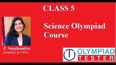 Plants - Part 01, Class 5, Science Olympiad preparation