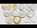 Few Rare Singapore Coins Collection ( Cents & Dollar ) - Complete Set | Singapore ( Singapura )