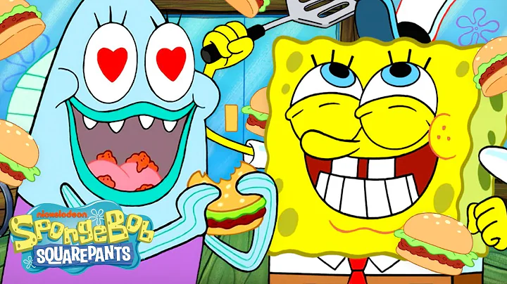 60 Minutes of the Krusty Krab Thriving 🍔✨ | @SpongeBobOfficial