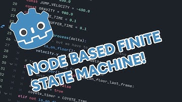 Learn Node Based Finite State Machines in Godot 4 in Under 10 minutes