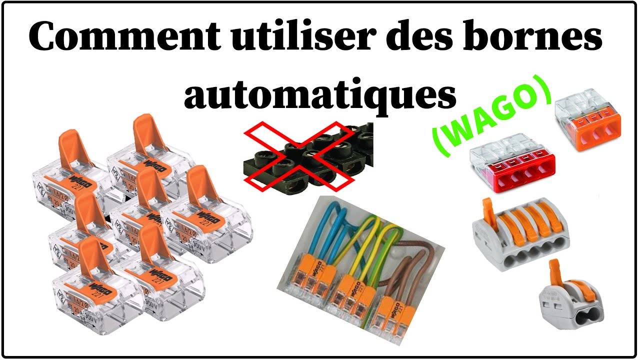 Remplacer électrique colorés étanche Wago Bloc de bornes de connecteur -  Chine Le connecteur de câble, Wago