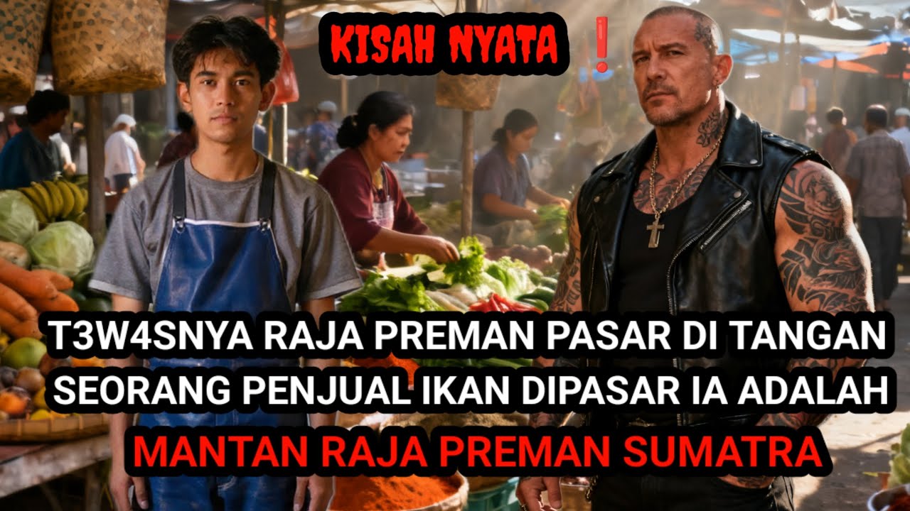 KISAH NYATA ❗ TEWASNYA RAJA PREMAN PASAR DITANGAN SEORANG PENJUAL IKAN MANTAN PREMAN SUMATRA 
