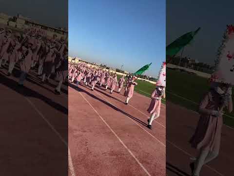 اروع استعراض كشفي مشاركة الفرقة المركزية لكشافة كربلاء مدرسة الصحابة بمناسبة عيد الجيش العراقي