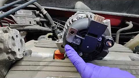 2005 Honda Element alternator replacement.