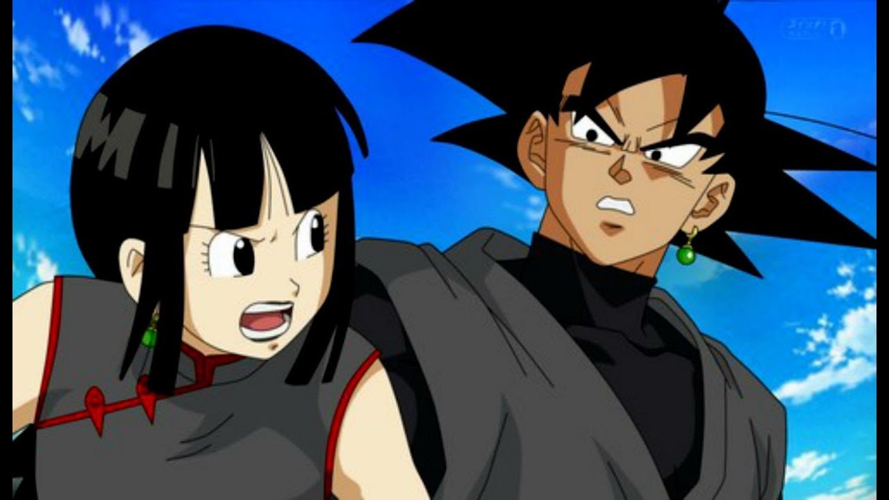 Goku black and chichi