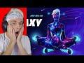 reacting to *NEW* GIRL GALAXY SKIN in Fortnite… (so cool)