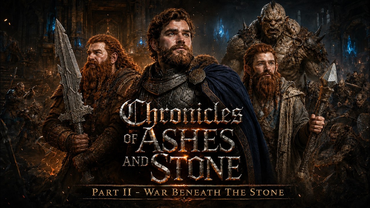 Chronicles of Ashes and Stone | Part II: War Beneath The Stone