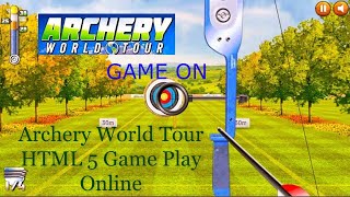 3D Archery World Tour HTML 5 Game Play Online Free screenshot 2