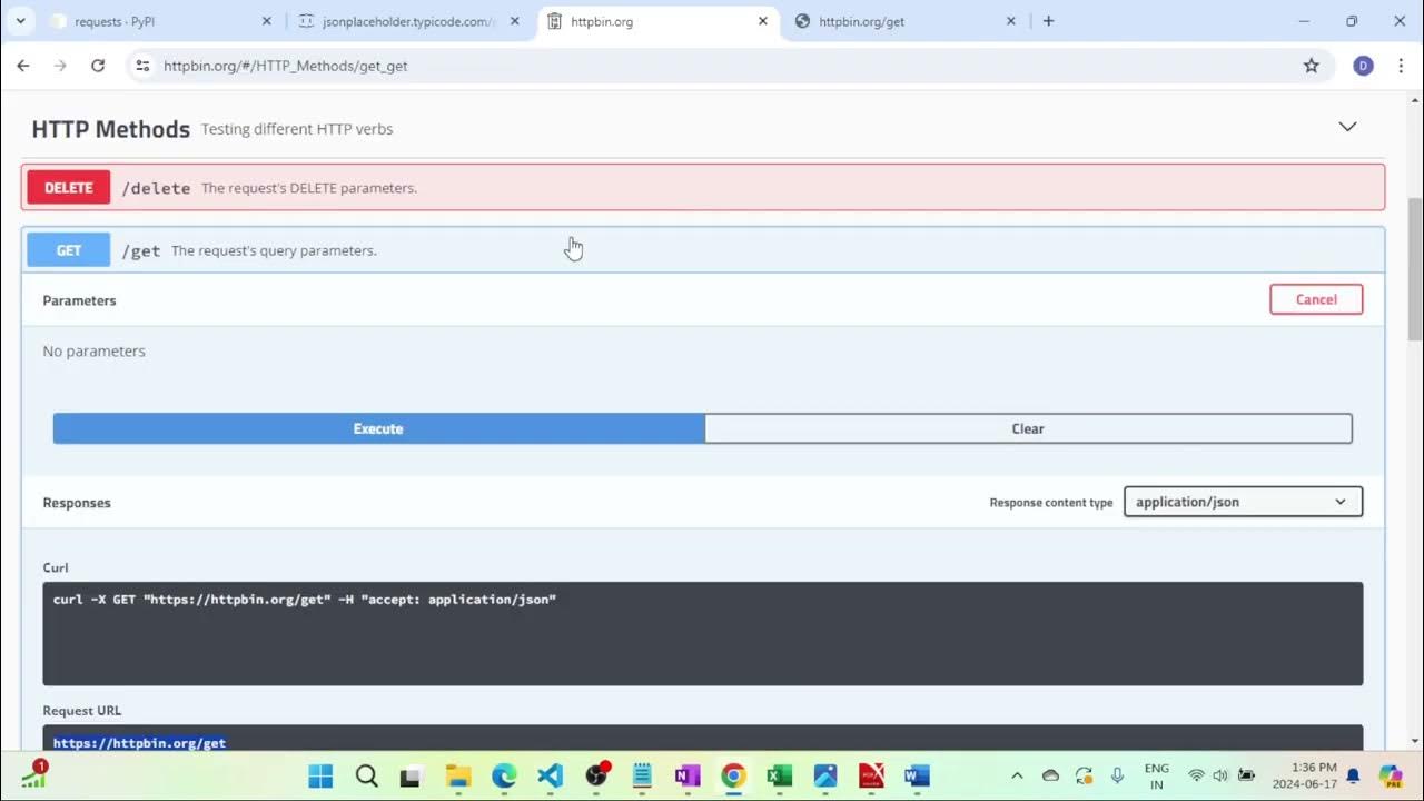 Part16 : Example 3 for GET Method REST API using requests python ...