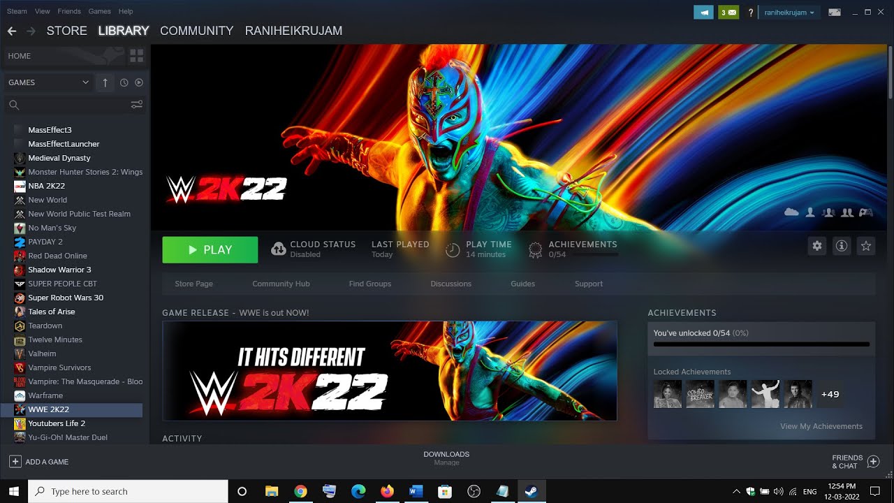 WWE 2K22 Requisitos Mínimos e Recomendados 2023 - Teste seu PC 🎮