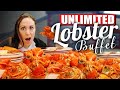 UNLIMITED Lobster Eating Challenge At The Boston Lobster Feast